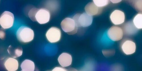 picture of sparkles on a blue background.